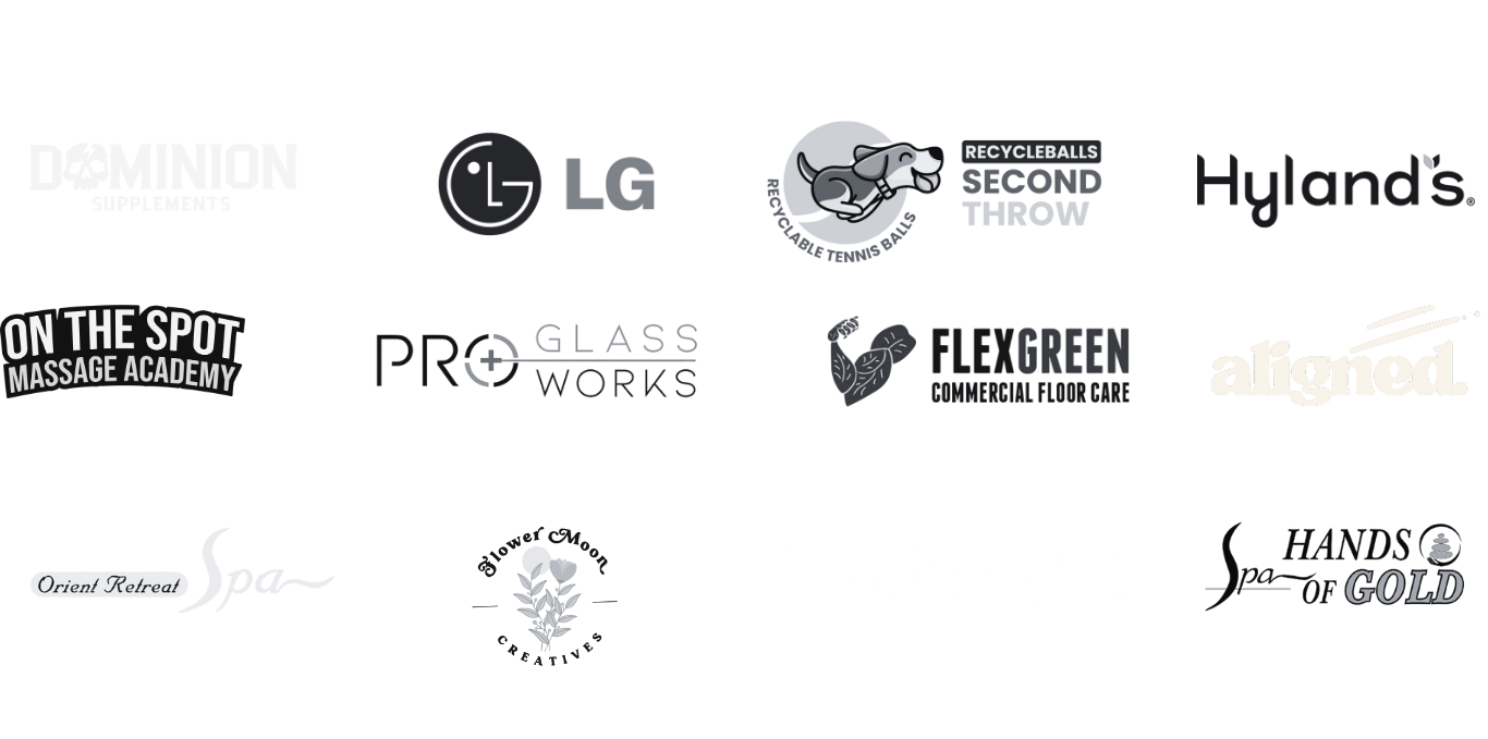Brand collaboration logos